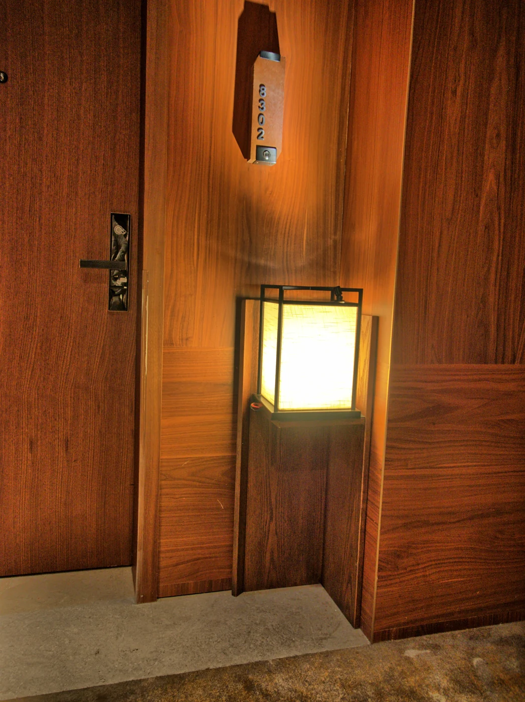 Photographed lighting reference: Square lantern