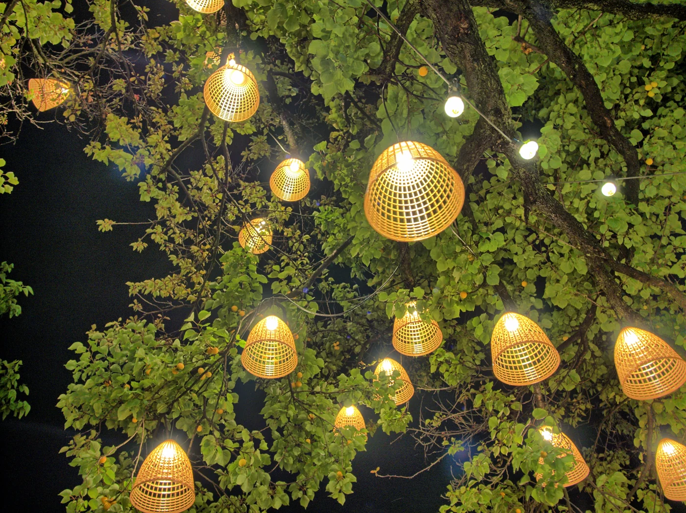 Photographed lighting reference: Woven bell